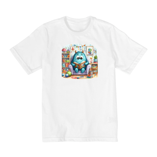 Nome do produto Camiseta Infantil Monstrinho Leitor