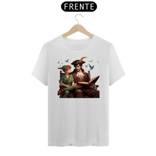 Nome do produto Camiseta  Peter Pan e Capitão Gancho