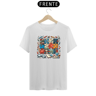 Nome do produto Camiseta  Quebra-Cabeça da Educação