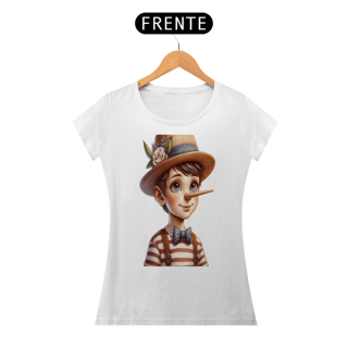 Nome do produto Camiseta Feminina Pinóquio