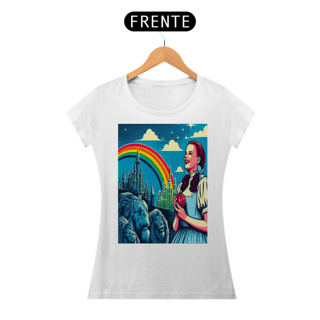 Nome do produto Camiseta Feminina Mágico de OZ Art Pop
