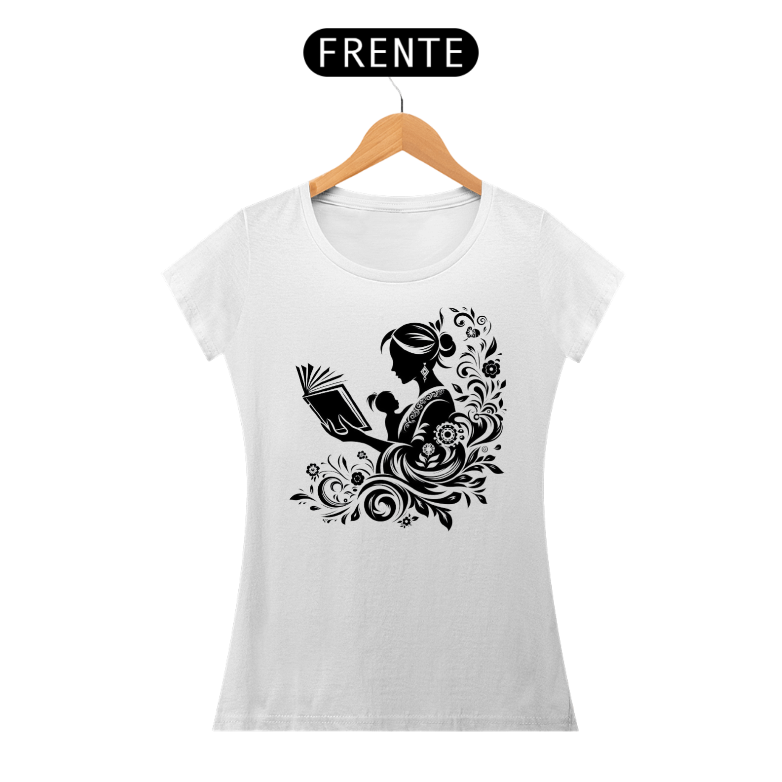 Camiseta Feminina Mãe Leitora