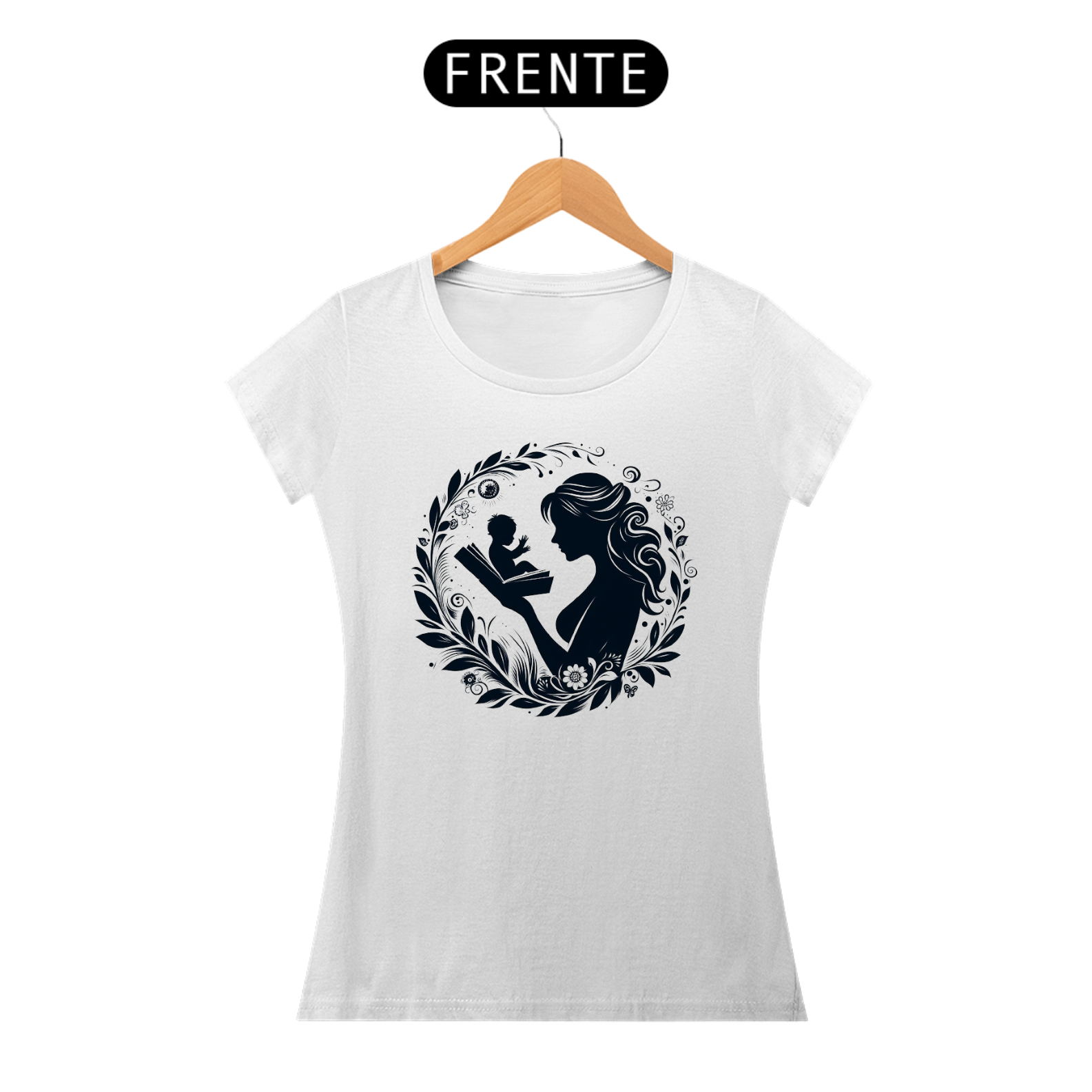 Camiseta Feminina Mãe Leitora