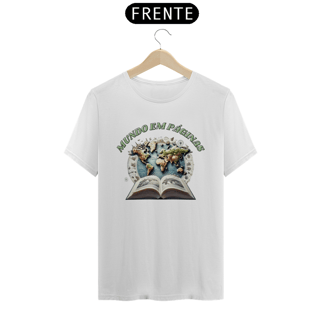 Nome do produto Camiseta Mundo de Páginas