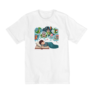 Nome do produto Camiseta Infantil Sonho Literário