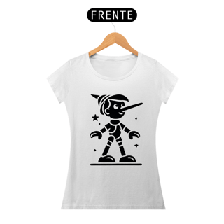 Nome do produto Camiseta Feminina Pinóquio