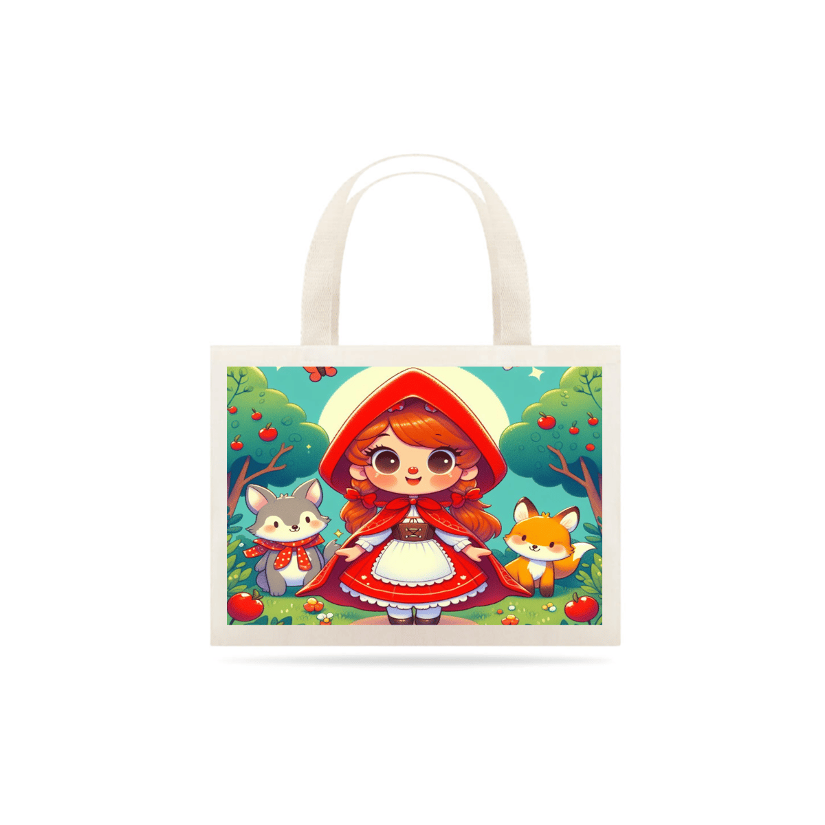 Nome do produto: Eco Bag Chapeuzinho Vermelho