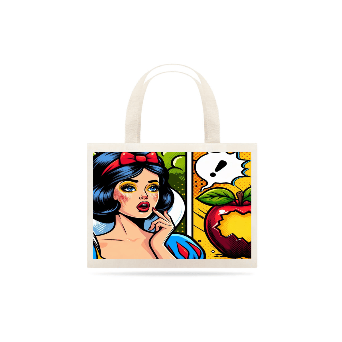Nome do produto: Eco Bag Branca de Neve Pop Art