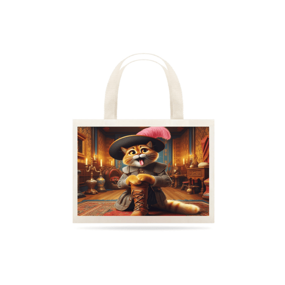Eco Bag Gato de Botas
