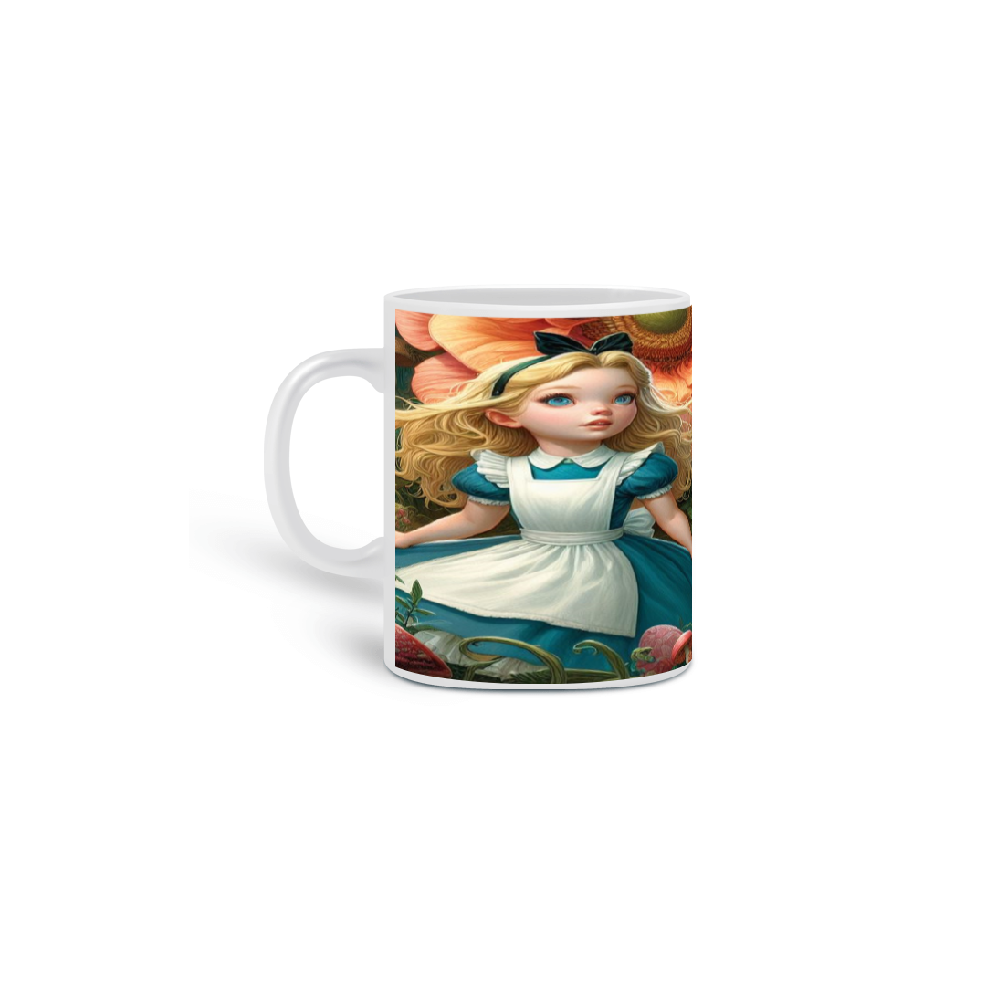 Caneca Alice no País das Maravilhas