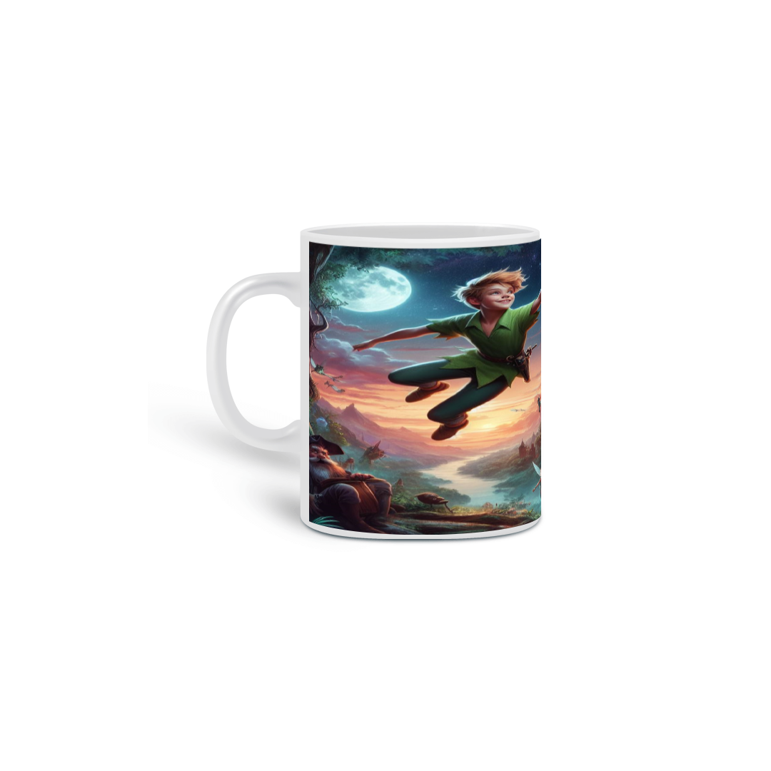 Nome do produto: Caneca Peter Pan Voando