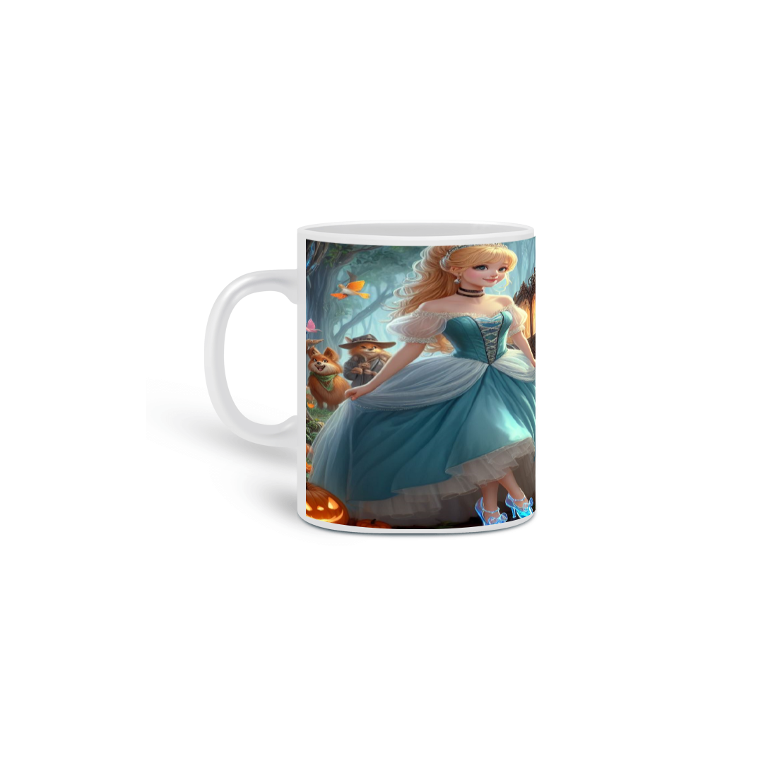 Nome do produto: Caneca Cinderela