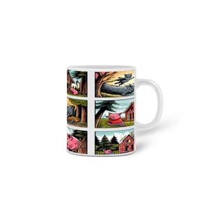 Nome do produto Caneca Os Três Porquinhos