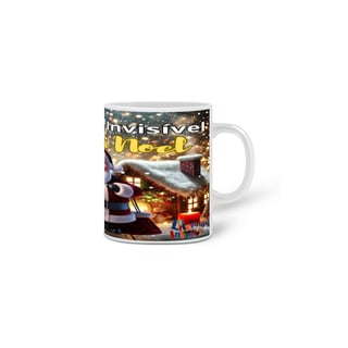 Nome do produto Caneca Capa O Presente Invisivel do Papai Noel