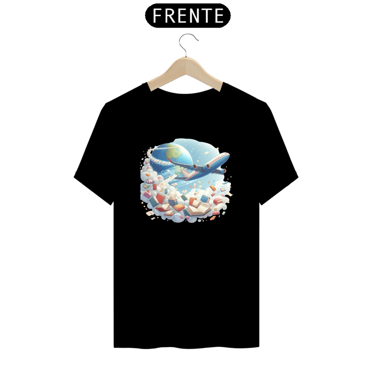 Nome do produto: Camiseta  Viagem Literária