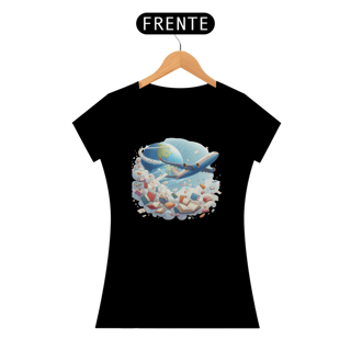 Nome do produto Camiseta Feminina Viagem Literária