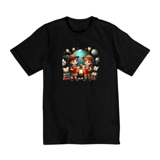 Nome do produto Camiseta Infantil Crianças Aventureiras