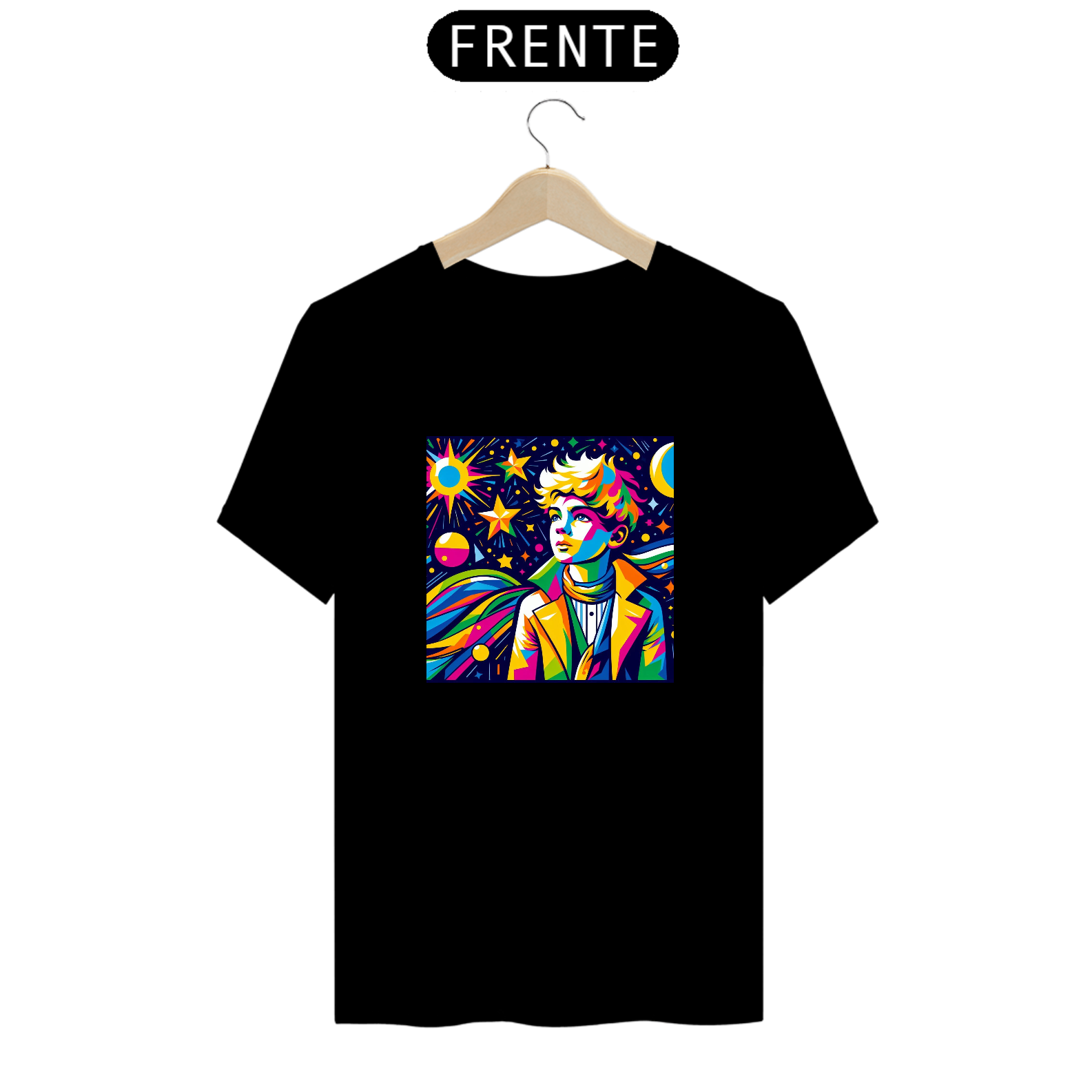 Camiseta Pequeno Príncipe Art Pop