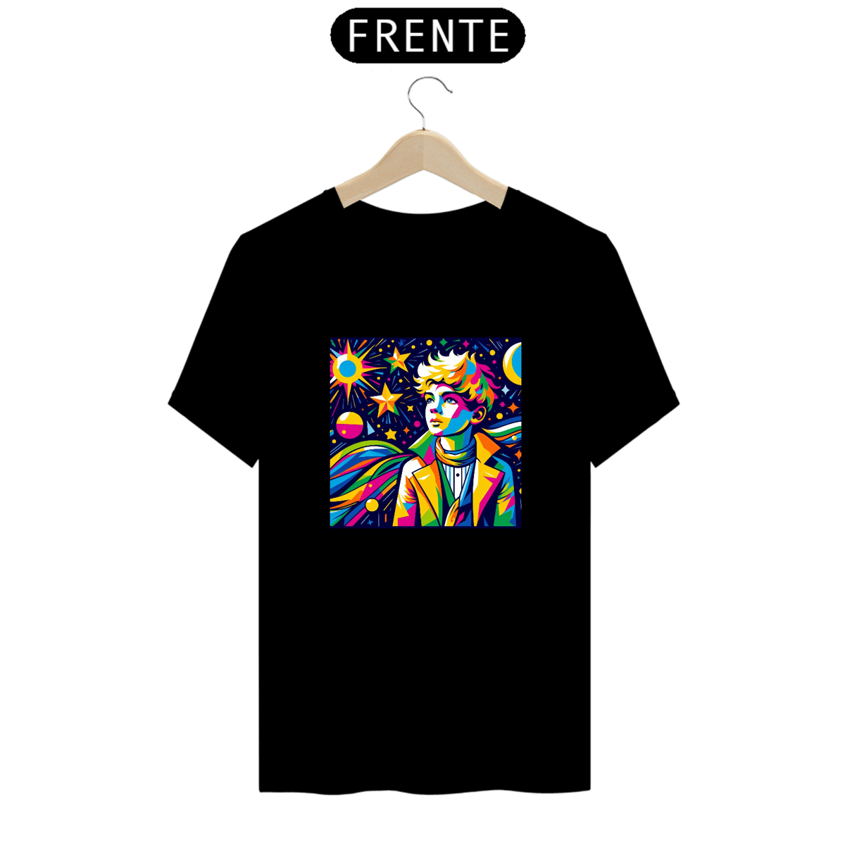 Nome do produto: Camiseta Pequeno Príncipe Art Pop