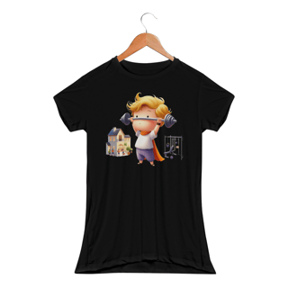 Nome do produto Camiseta Feminina Fit Pequeno Principe