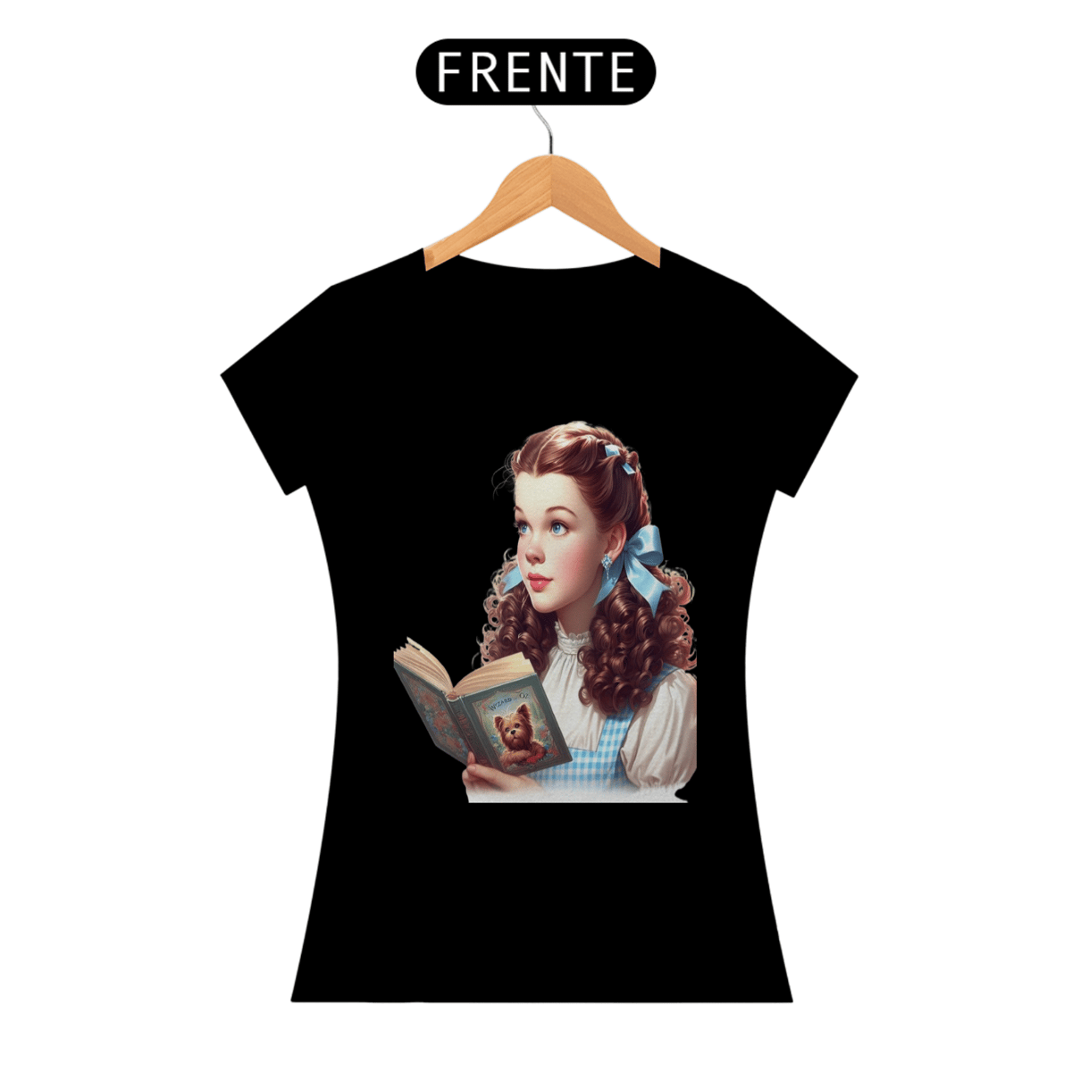 Nome do produto: Camiseta Feminina Dorothy do Mágico de OZ