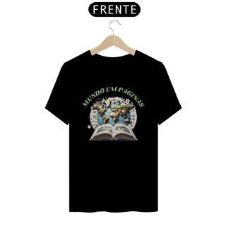 Nome do produto Camiseta Mundo de Páginas