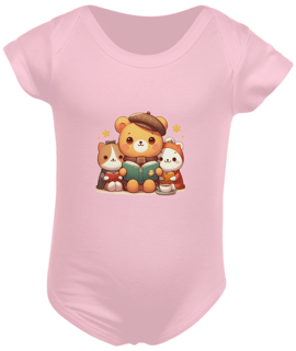 Nome do produto Body Infantil Urso e Turma