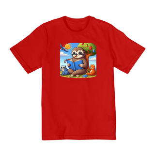 Nome do produto CAMISETA INFANTIL BICHO PREGUIÇA