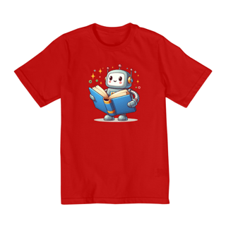 Nome do produto Camiseta Infantil Robô Leitor