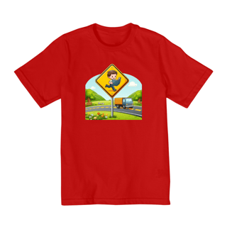 Nome do produto Camiseta Infantil Explorando Novos Horizontes