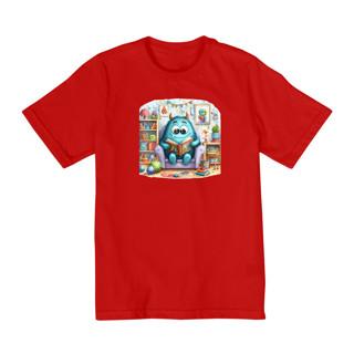 Nome do produto Camiseta Infantil Monstrinho Leitor