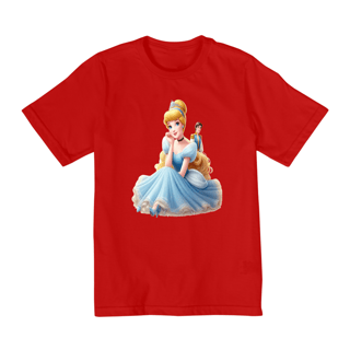 Nome do produto Camiseta Infantil Cinderela
