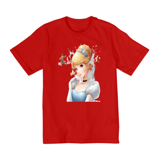 Nome do produto Camiseta Infantil Cinderela