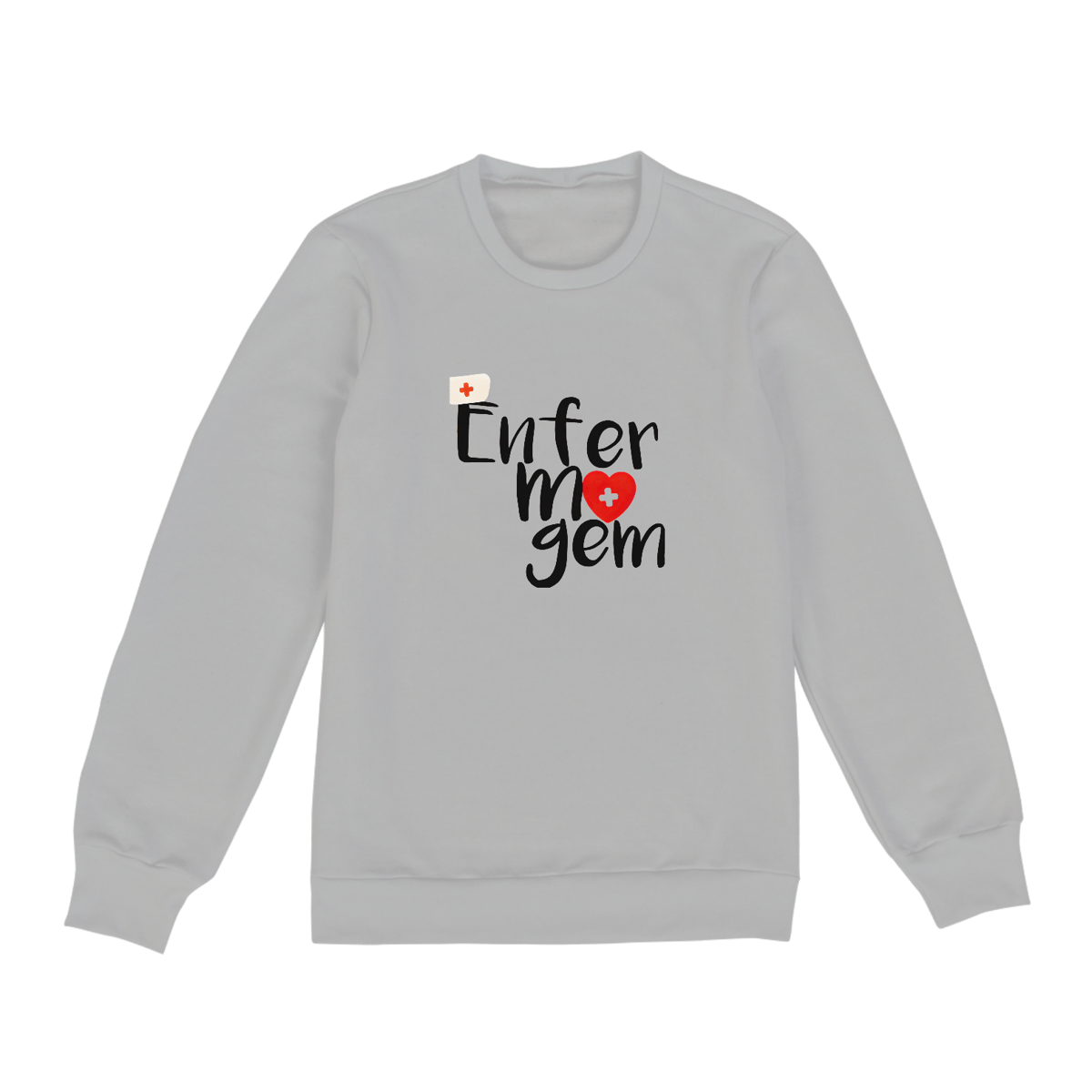 Nome do produto: Enfermagem - Moletom fechado