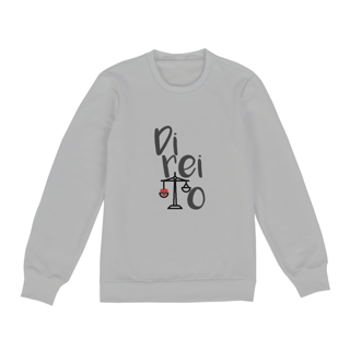 Nome do produto Direito - Moletom fechado