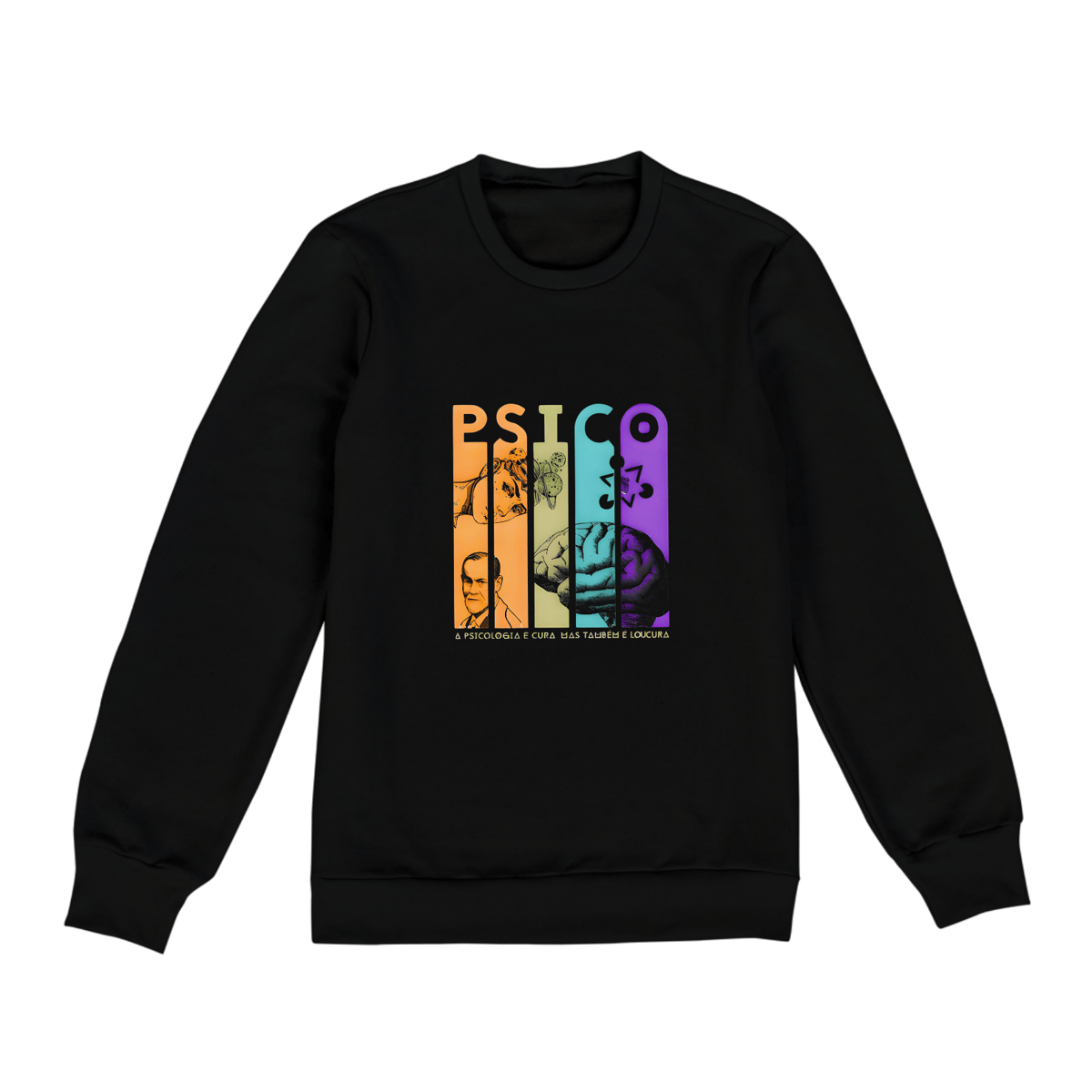 Nome do produto: Psicologia - Moletom fechado