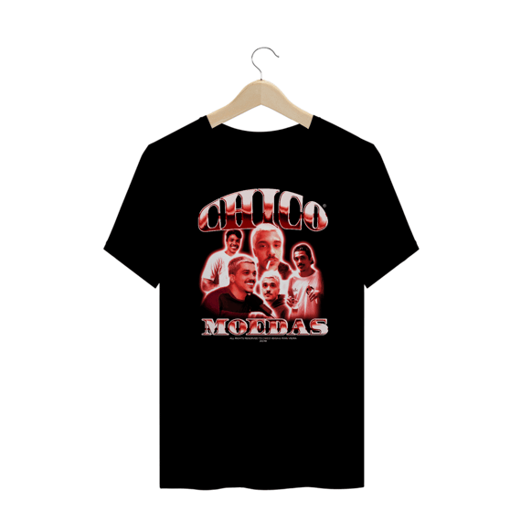 (PLUS SIZE) CHICO MOEDAS VINTAGE T-SHIRT