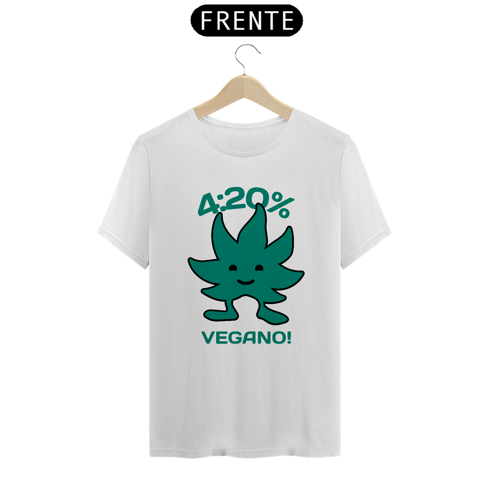 Camiseta - 4:20% vegano