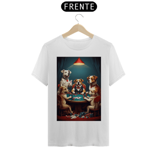 Camiseta - poker dog