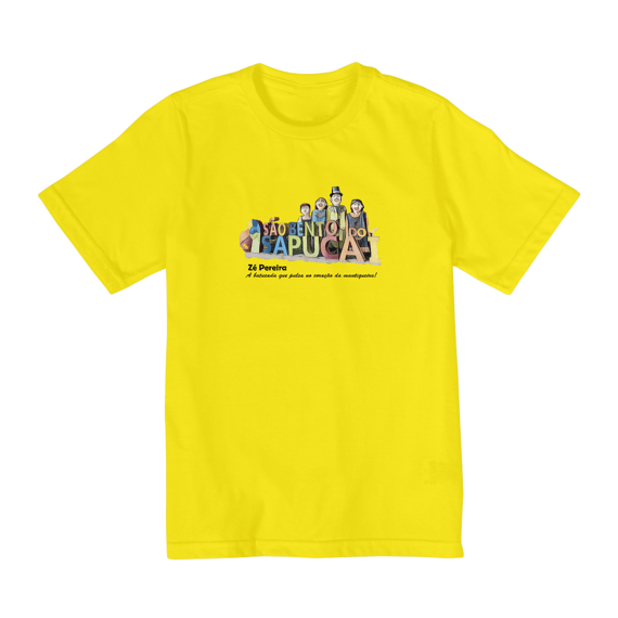 Camiseta infantil algodão quality (2 a 8) ZÉ PEREIRA