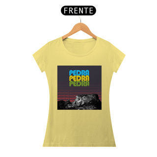 Nome do produtoCamiseta baby look algodão estonada PEDRA