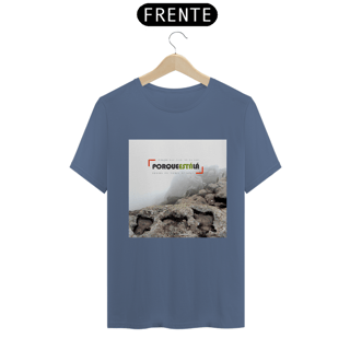 Nome do produtoCamiseta unissex algodão estonada PORQUE ESTÁ LÁ (SINO)