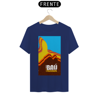 Nome do produtoCamiseta unissex algodão pima BAÚ DA FELICIDADE