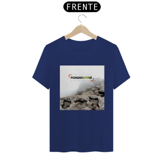 Nome do produtoCamiseta unissex algodão pima PORQUE ESTÁ LÁ (SINO)