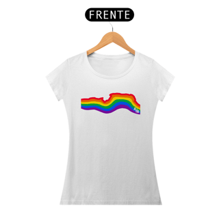 Nome do produtoCamiseta baby look algodão quality PEDRA DO BAÚ LGBT