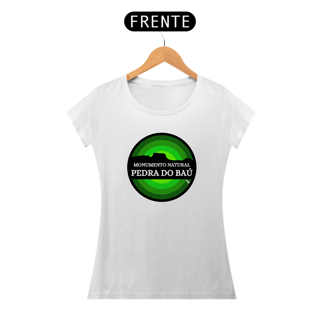 Nome do produtoCamiseta baby look algodão quality PEDRA DO BAÚ MONA (VERDE)