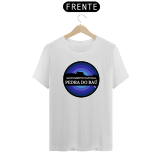 Nome do produtoCamiseta unissex algodão quality PEDRA DO BAÚ MONA (AZUL)