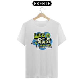Nome do produtoCamiseta unissex algodão quality LIFE IS SHORT