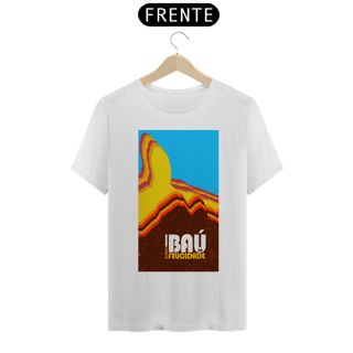 Nome do produtoCamiseta unissex algodão pima BAÚ DA FELICIDADE