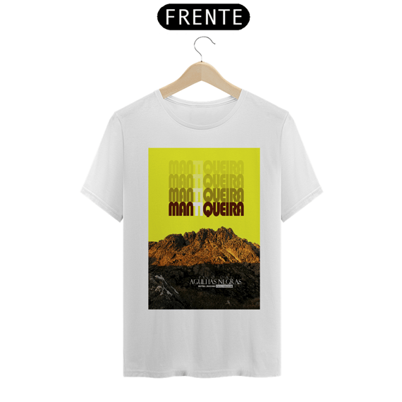 Camiseta unissex algodão quality AGULHAS NEGRAS